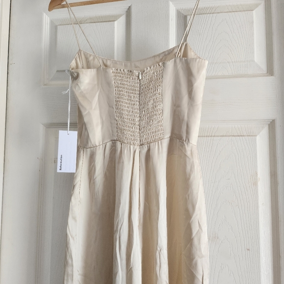 Reformation - Sage Silk Jumpsuit - Picture 5 of 7